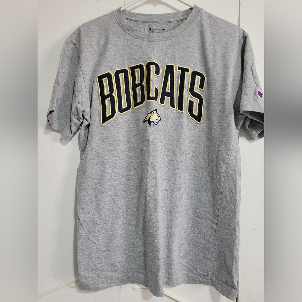 Champion Gray Bobcats Graphic Tee